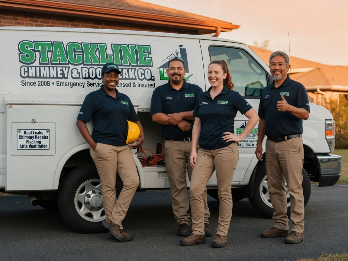 Chimney flashing repair company in Dover, ID